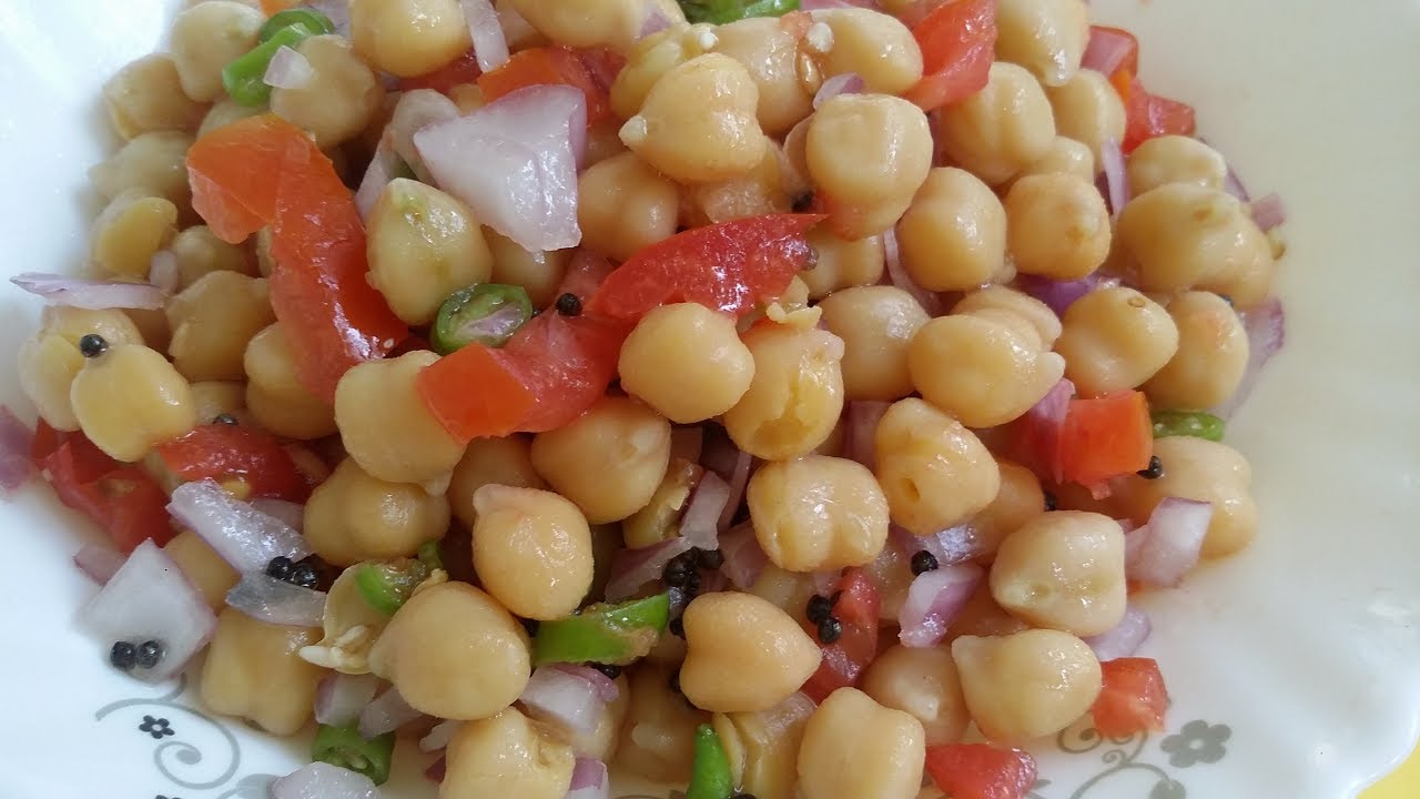 Chickpea Salad for Weight Gain Snack Idea + Recipe for Gaining Weight