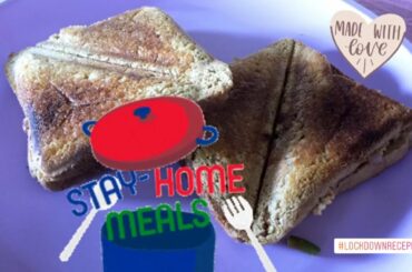 Easy and Quick Lockdown Receipes #1 - Healthy Paneer Sandwich