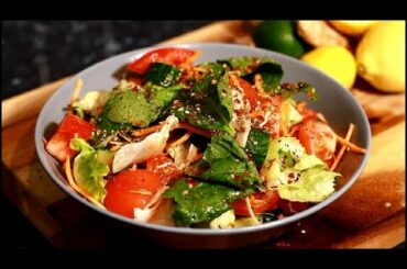 Salad Recipe I Used To Lose Weight ( 30LBS ) At Home Easy Healthy Salad Ideas!!