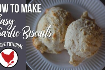 COOK WITH ME: HOW TO MAKE EASY GARLIC BISCUITS