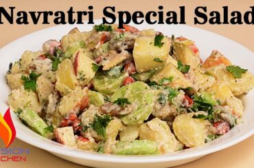 Navratri Special Salad Recipe,Breakfast Salad Recipe,Quick Healthy & Tasty Salad,FKM-420