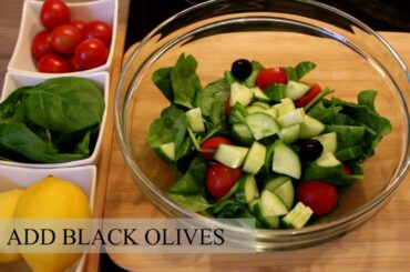 2-Min Healthy Salad Recipe