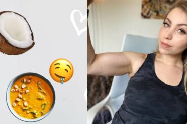 Healthy Delicious COCONUT CURRY Salad Dressing/Sauce (REALLY QUICK) | Tasty recipes for weight loss