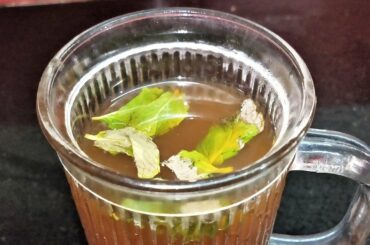 Weight Loss Lemon Mint Tea Recipe for  in tamil | How to make lemon tea in tamil