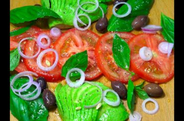 Avocado Tomato Salad - Easy Salad Recipes - Avocado Salad Youtube