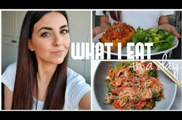 WHAT I EAT IN A DAY quarantine edition | HEALTHY AND EASY MEALS | Simply Kyri