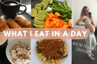 What I eat in a day | Healthy pregnancy - Easy meals