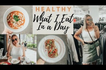 HEALTHY WHAT I EAT IN A DAY | easy, anti-bloat recipes