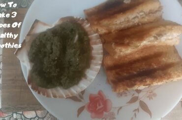 3 healthy sandwiches in just 3 minutes|Food's passion