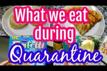 What We Eat During Quarantine || Breakfast & Lunch Ideas