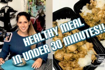 Healthy Teriyaki Chicken Stir-fry in under 30 minutes!