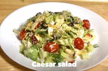 Caesar salad |  Healthy salad recipe | for weight loss healthy food  recipe | colorful salad recipe