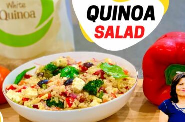 Healthy and tasty Quinoa Salad Recipe for Weight Loss | पौष्टिक और स्वादिष्ट क्विनोआ सलाद
