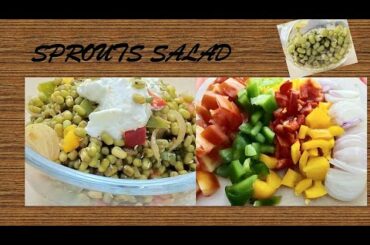 Sprouts Salad // Immune Boosting recipe//Weight Loss recipe//
