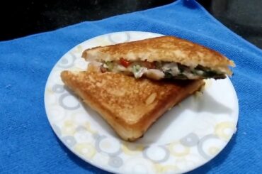 #Cook with me - Veg Sandwich | Healthy and Tasty Breakfast Recipe