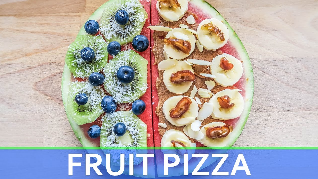 WATERMELON FRUIT PIZZA 2 in 1 │Vegan Pizza │Healthy Summer Snack Recipe│Melónová pizza WATERMELON FRUIT PIZZA 2 in 1 │Vegan Pizza │Healthy Summer Snack Recipe│Melónová pizza