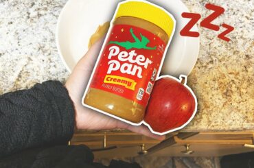 LATE NIGHT SNACK IDEAS | PEANUT BUTTER SNACKS RECIPE