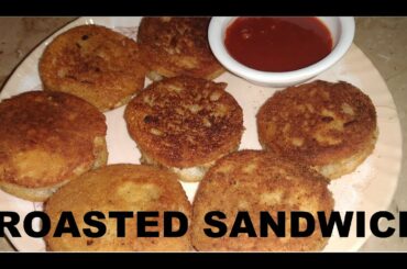 Broasted Chicken Sandwich - Iftar Recipes -For Kid's Lunch Box - Chicken Sandwich - How to make