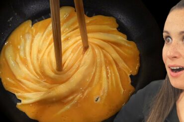 TORNADO 🌪 Omelette 🍳 // VIRAL EGG Recipes