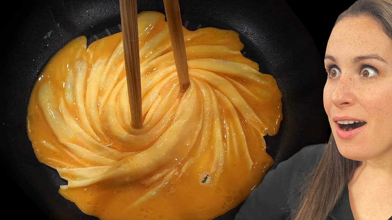 TORNADO 🌪 Omelette 🍳 // VIRAL EGG Recipes - UCOOK: Healthy Ideas