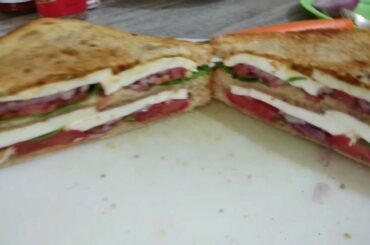 5 Min Cheesy Veg sandwich Recipe | Cheese or Panner Sandwich