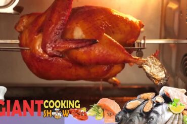 The man cooking giant food today | Home Cooking Healthy Recipes | Home Cooking Show #9