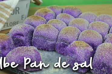 Ube Pandesal (Filipino Bread Rolls)