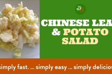CHINESE LEAF and POTATO SALAD RECIPE!