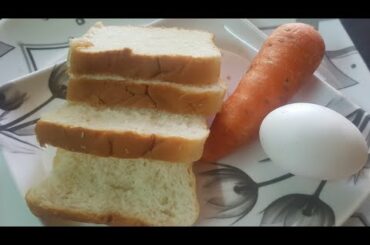 Bread Omelette | Carrot Bread Omelette | Breakfast Recipes for Bachelor's | Amma Badi - Telugu