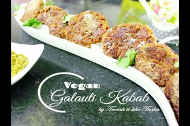 Vegetarian Galauti Kabab | Vegan Galouti Kabab | Kids Healthy Snack | Starter recipe