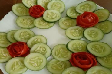 Beautiful & Lovely Salad Decoration || Most Beautiful Idea || Cooking with Fashion