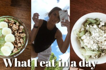 WHAT I EAT IN A DAY | Quarantine edition