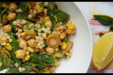 Easy Delicious Cous Cous Salad | Vegan