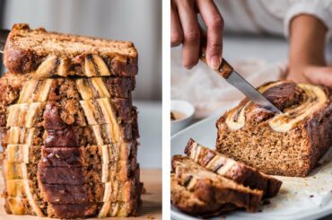 BEST VEGAN BANANA BREAD | 8 ingredients