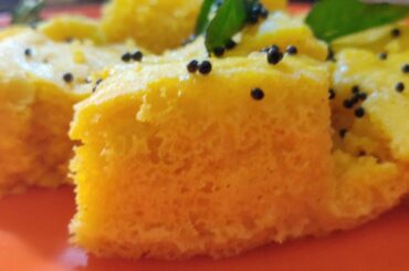 KHAMAN DHOKLA RECIPE ( NYLON KHAMAN) / HEALTHY SNACKS  / DIET SNACK