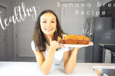 My Healthy Banana Bread Recipe (NO Refined Sugar) ♡ Easy + Delicious!