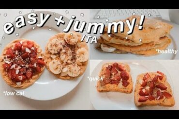 ✰ HEALTHY breakfast recipes | le mie colazioni sane preferite ✰