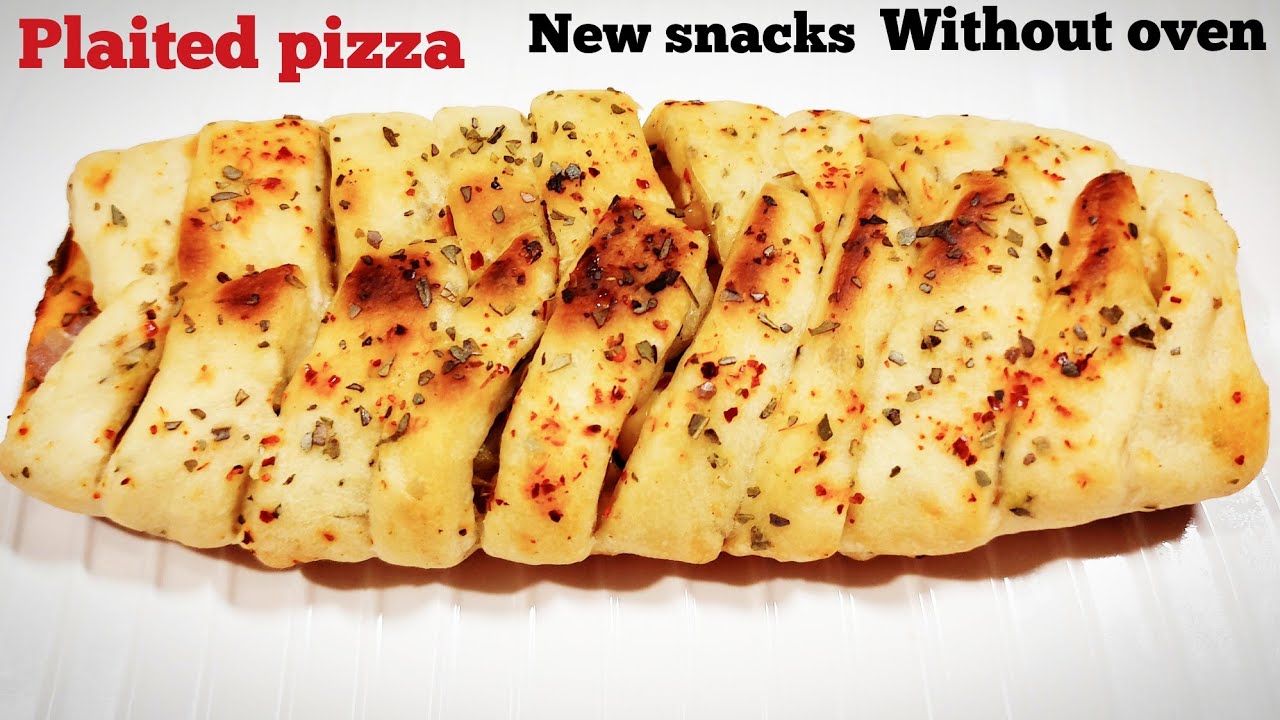 plaited pizza,new recipe,without oven|pizza recipe|new recipes 2020|evening snacks|snacks recipes| plaited pizza,new recipe,without oven|pizza recipe|new recipes 2020|evening snacks|snacks recipes|