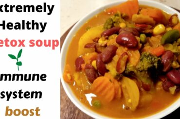 Tasty Healthy Soup Recipe| DETOX SOUP| Weight loss