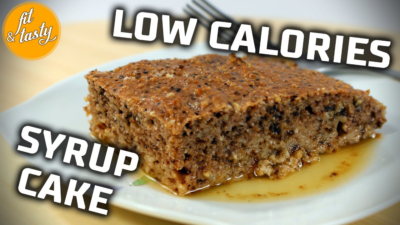 Low Calories High Protein Healthy Syrup Cake / Easy and Fast / Fit and Tasty Low Calories High Protein Healthy Syrup Cake / Easy and Fast / Fit and Tasty