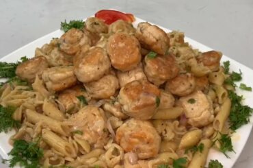 Delicious and Healthy Chicken Ball with Pasta ǀ স্বাস্থ্যকর চিকেন বল উইথ পাস্তা ǀ Health is Beauty