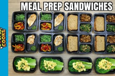 How to Meal Prep - Ep. 70 - Healthy Sandwiches to Kickstart 2018 (Vegan Option)