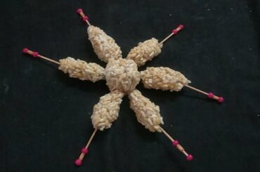 Puffed rice recipe! Healthy snack for toddlers! Snacks for kids!Murmura laddu!Gud recipe!Dry fruit!