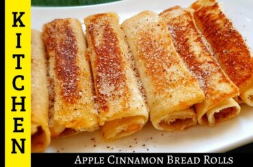 Tasty Apple Cinnamon Bread Rolls | Easy Bread roll recipes | Akilas kitchen