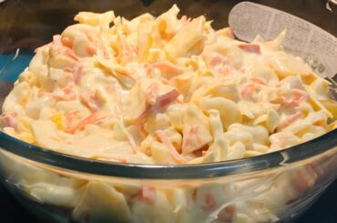 Healthy Fruit & Veg Russian Salad/Macaroni Salad Recipe by Food Cottage