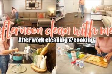 CLEAN WITH ME 2020 | AFTER WORK CLEANING ROUTINE & DINNER IDEA | CLEANING MOTIVATION