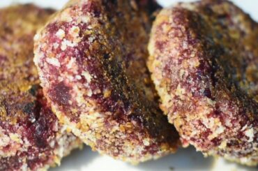 BEETROOT CUTLET II VEG SNACK II HEALTHY FOOD FOR KIDS II