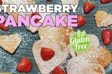 How To make TASTY & FLUFFY  Strawberry Pancakes | Healthy Breakfast Recipe