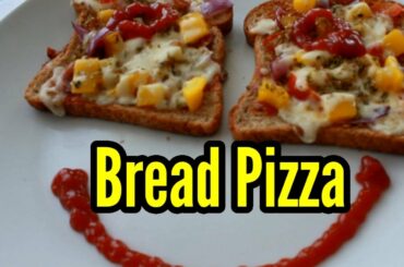 Bread Pizza | Kids Favorite Recipe | Easy Breakfast Recipe | Darsh BR Vlogs