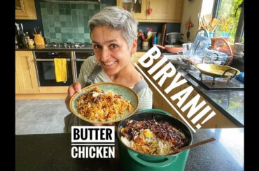 BUTTER CHICKEN Biryani | Butter Chicken recipe | Biryani recipe | Cook with me | Food with Chetna